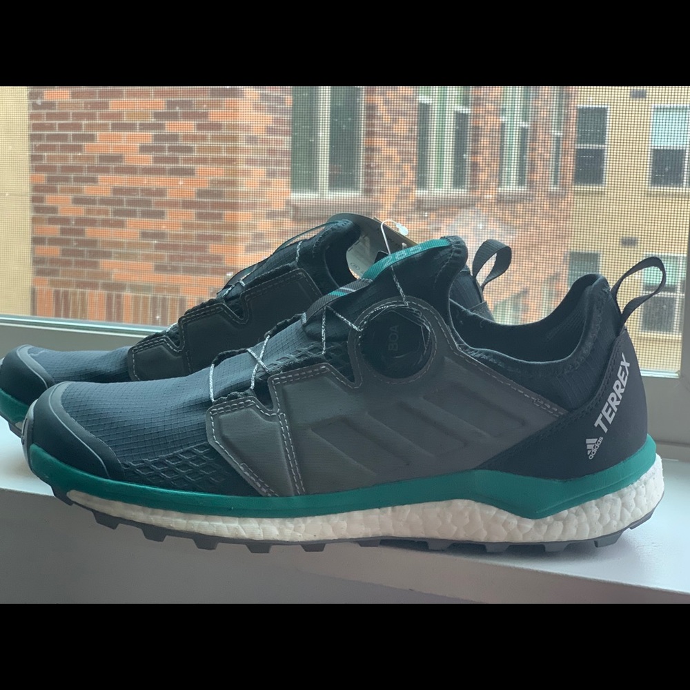 Terrex x Adidas boa system running/hiking shoes